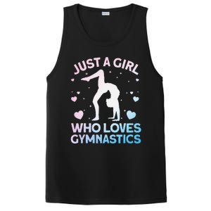 Cool Gymnastics Art For Girl Women Gymnastics Gymnast Gift PosiCharge Competitor Tank