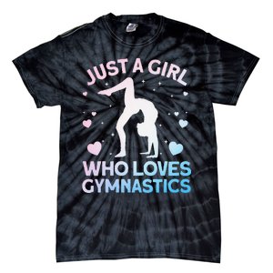 Cool Gymnastics Art For Girl Women Gymnastics Gymnast Gift Tie-Dye T-Shirt