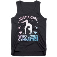 Cool Gymnastics Art For Girl Women Gymnastics Gymnast Gift Tank Top