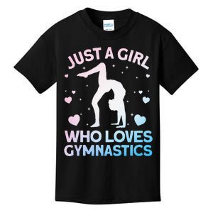 Cool Gymnastics Art For Girl Women Gymnastics Gymnast Gift Kids T-Shirt