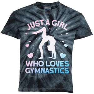 Cool Gymnastics Art For Girl Women Gymnastics Gymnast Gift Kids Tie-Dye T-Shirt