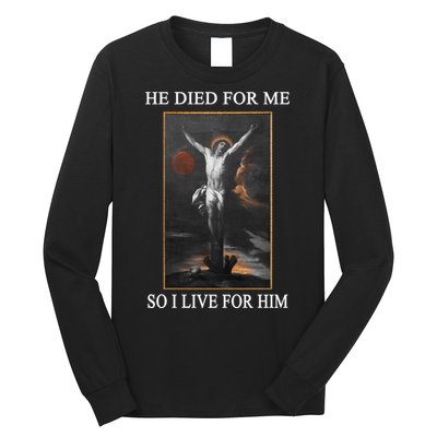 Christian Gospel And Bible Phrase For Our Lord Jesus Long Sleeve Shirt