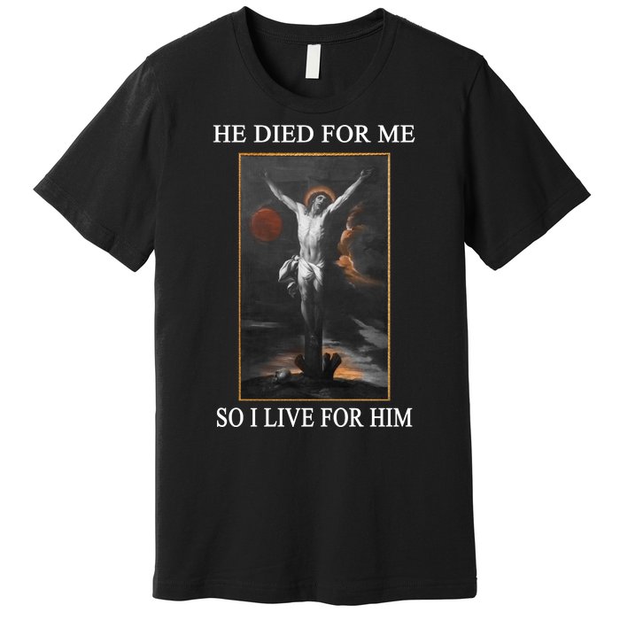 Christian Gospel And Bible Phrase For Our Lord Jesus Premium T-Shirt