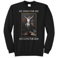 Christian Gospel And Bible Phrase For Our Lord Jesus Tall Sweatshirt