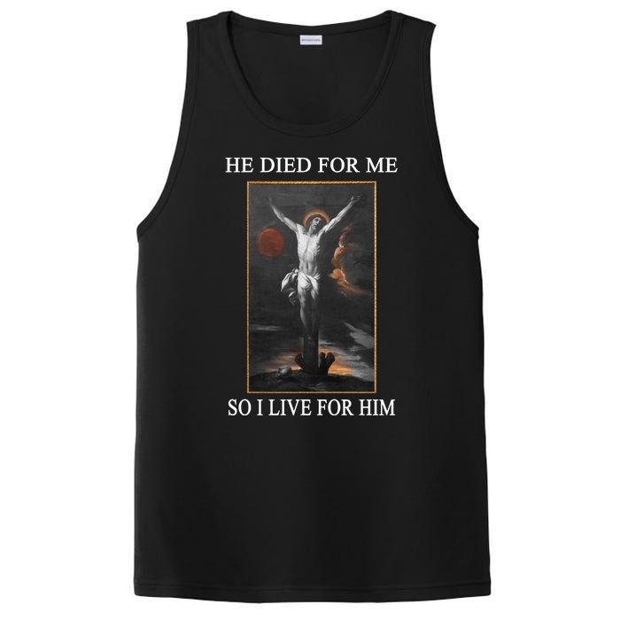 Christian Gospel And Bible Phrase For Our Lord Jesus PosiCharge Competitor Tank