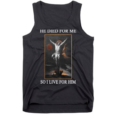 Christian Gospel And Bible Phrase For Our Lord Jesus Tank Top