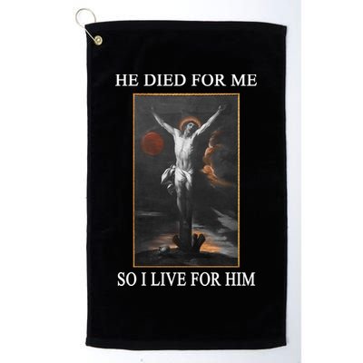 Christian Gospel And Bible Phrase For Our Lord Jesus Golf Towel