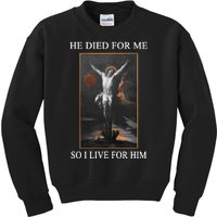 Christian Gospel And Bible Phrase For Our Lord Jesus Kids Sweatshirt