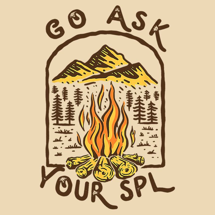 Camping Go Ask Your SPL Camper Gift Zip Tote Bag