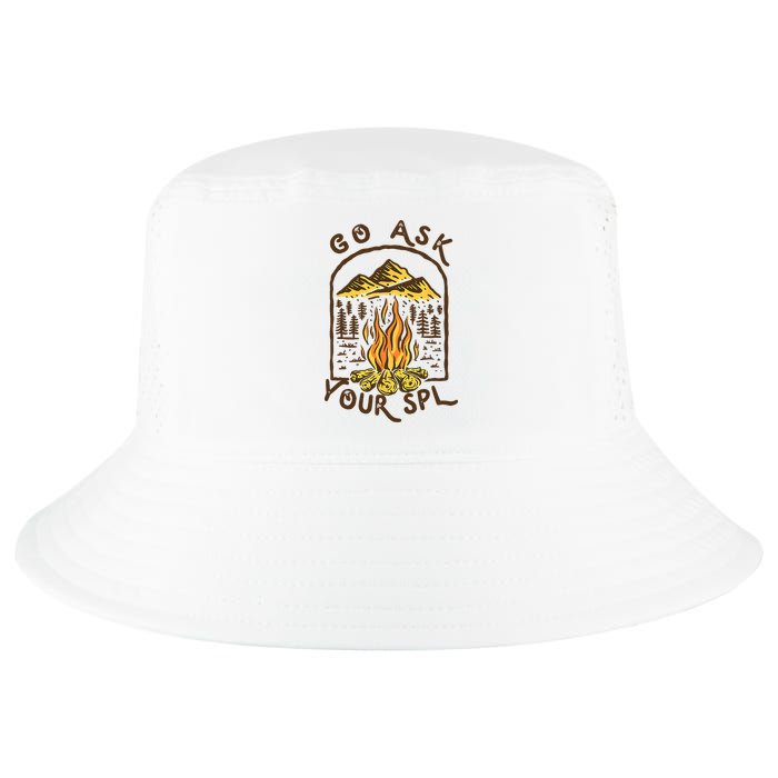 Camping Go Ask Your SPL Camper Gift Cool Comfort Performance Bucket Hat