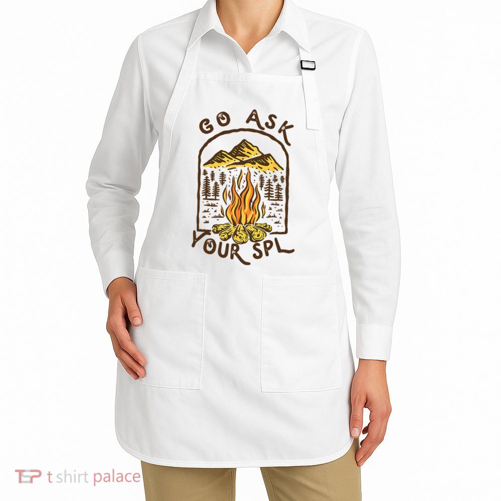 Camping Go Ask Your SPL Camper Gift Apron