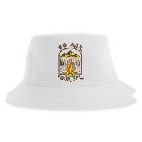 Camping Go Ask Your SPL Camper Gift Sustainable Bucket Hat