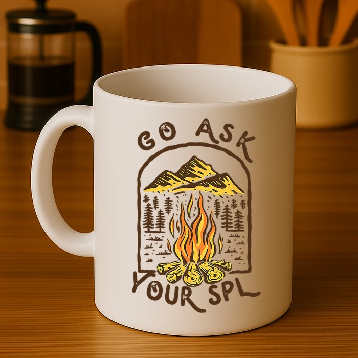 Camping Go Ask Your SPL Camper Gift Mug