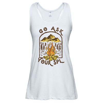 Camping Go Ask Your SPL Camper Gift Ladies Essential Flowy Tank