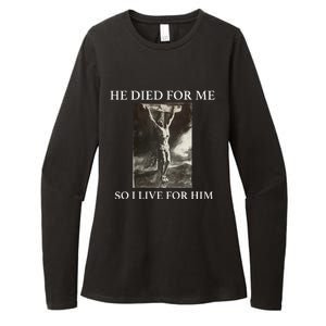 Christian Gospel And Bible Phrase For Our Lord Jesus Womens CVC Long Sleeve Shirt