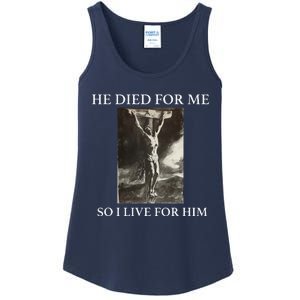 Christian Gospel And Bible Phrase For Our Lord Jesus Ladies Essential Tank