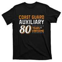 Coast Guard Auxiliary 80 Years Of Awesome T-Shirt