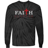 Christian Gym And Jesus Gym For Faith And Fitness Tie-Dye Long Sleeve Shirt