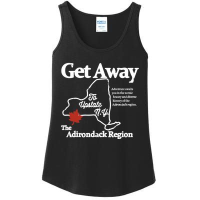 Charlie Get Away To Upstate New York Ladies Essential Tank