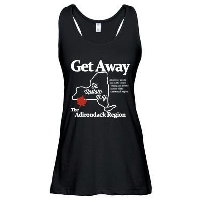 Charlie Get Away To Upstate New York Ladies Essential Flowy Tank