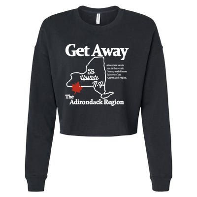 Charlie Get Away To Upstate New York Cropped Pullover Crew