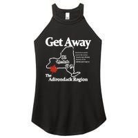 Charlie Get Away To Upstate New York Women's Perfect Tri Rocker Tank