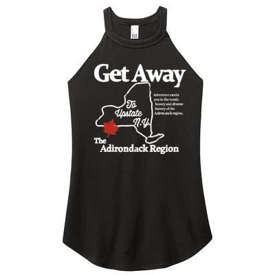 Charlie Get Away To Upstate New York Women's Perfect Tri Rocker Tank