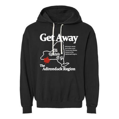 Charlie Get Away To Upstate New York Garment-Dyed Fleece Hoodie