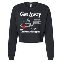 Charlie Get Away To Upstate New York Cropped Pullover Crew