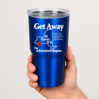 Charlie Get Away To Upstate New York Tumbler