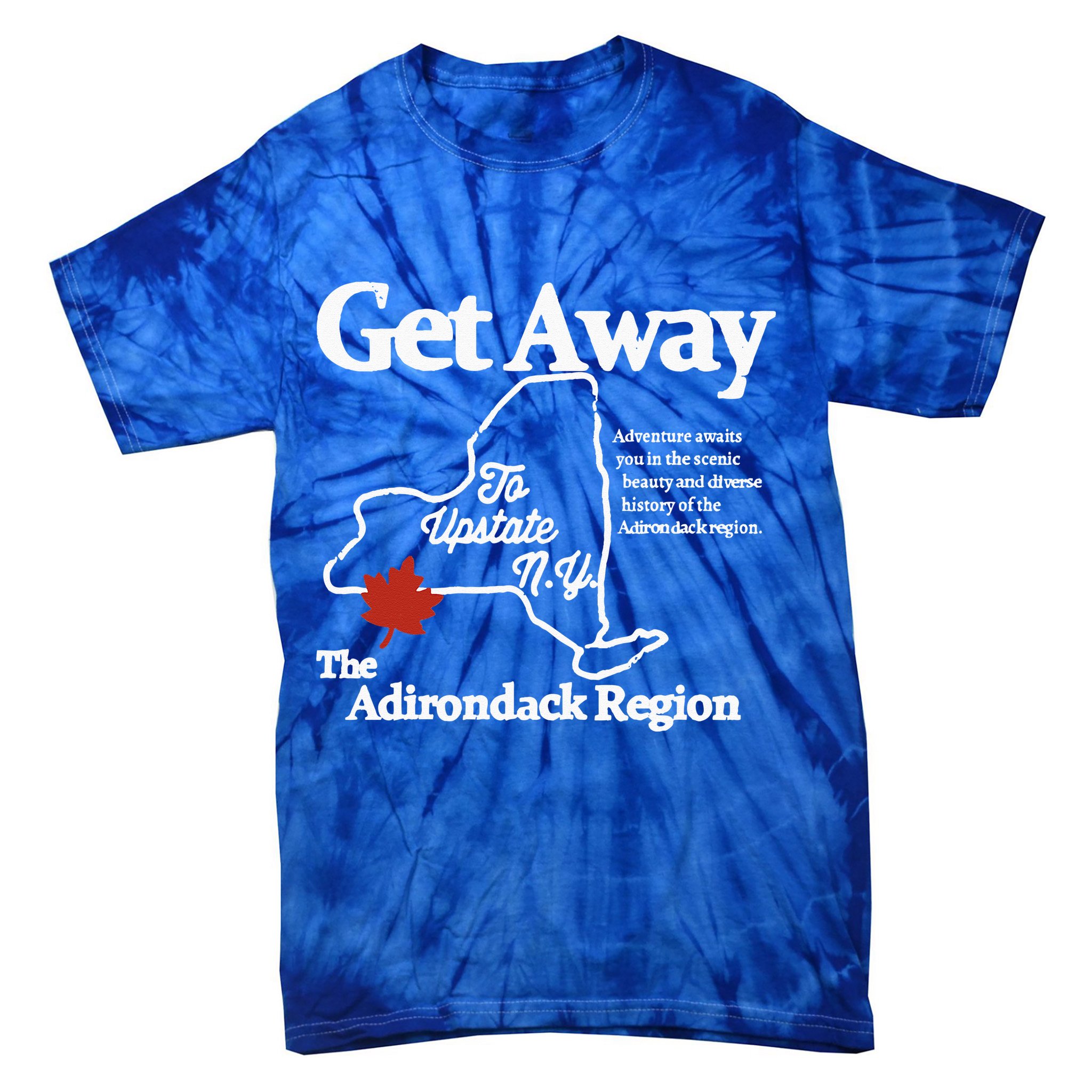 Charlie Get Away To Upstate New York Tie-Dye T-Shirt