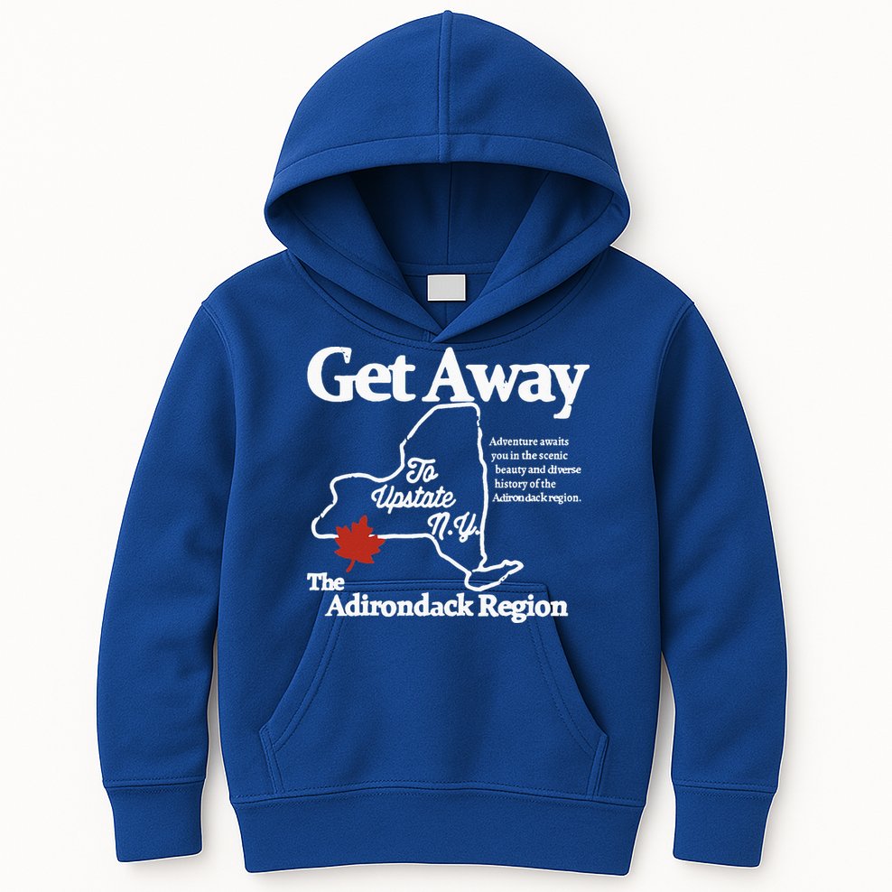 Charlie Get Away To Upstate New York Kids Hoodie