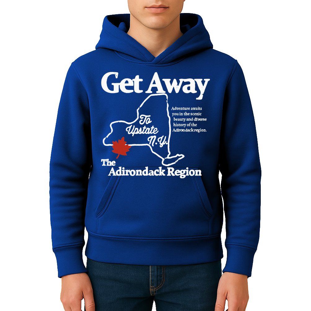 Charlie Get Away To Upstate New York Kids Hoodie