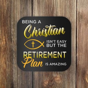 Christian Gospel And Bible Phrase For Our Lord Jesus Coaster