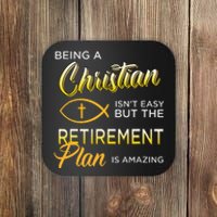 Christian Gospel And Bible Phrase For Our Lord Jesus Coaster