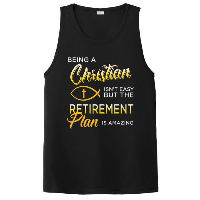 Christian Gospel And Bible Phrase For Our Lord Jesus PosiCharge Competitor Tank