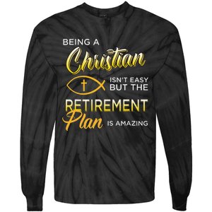 Christian Gospel And Bible Phrase For Our Lord Jesus Tie-Dye Long Sleeve Shirt