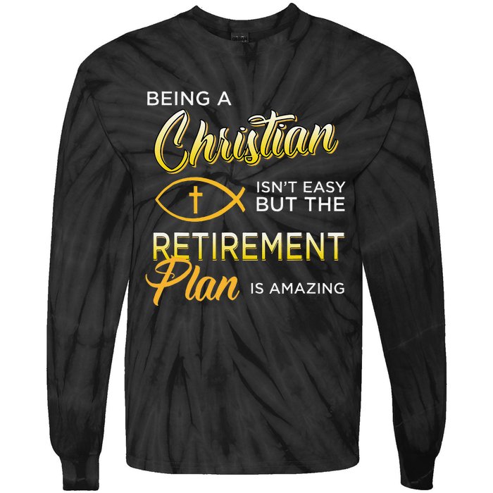 Christian Gospel And Bible Phrase For Our Lord Jesus Tie-Dye Long Sleeve Shirt