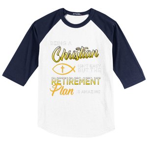 Christian Gospel And Bible Phrase For Our Lord Jesus Baseball Sleeve Shirt