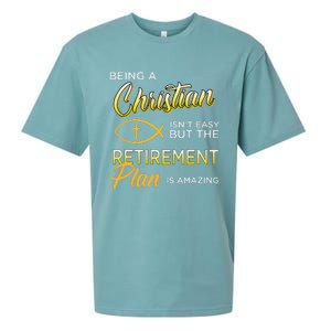 Christian Gospel And Bible Phrase For Our Lord Jesus Sueded Cloud Jersey T-Shirt