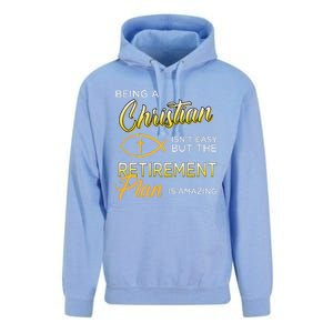 Christian Gospel And Bible Phrase For Our Lord Jesus Unisex Surf Hoodie