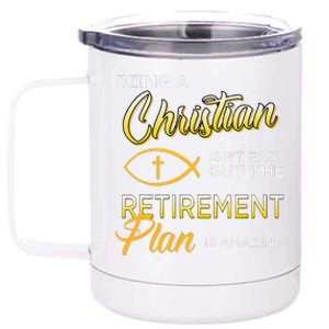 Christian Gospel And Bible Phrase For Our Lord Jesus 12 oz Stainless Steel Tumbler Cup