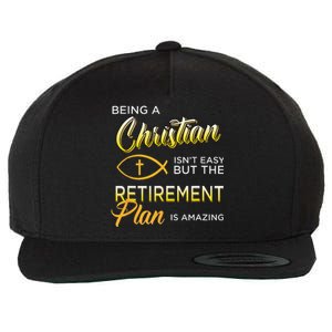 Christian Gospel And Bible Phrase For Our Lord Jesus Gift Wool Snapback Cap