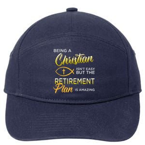 Christian Gospel And Bible Phrase For Our Lord Jesus Gift 7-Panel Snapback Hat