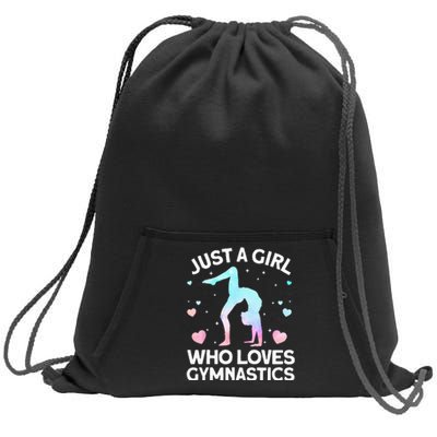 Cool Gymnastics Art For Women Girls Gymnastics Gymnast Coach Sweatshirt Cinch Pack Bag