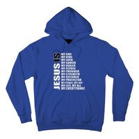 Christian Gospel And Bible Phrase For Our Lord Jesus Hoodie