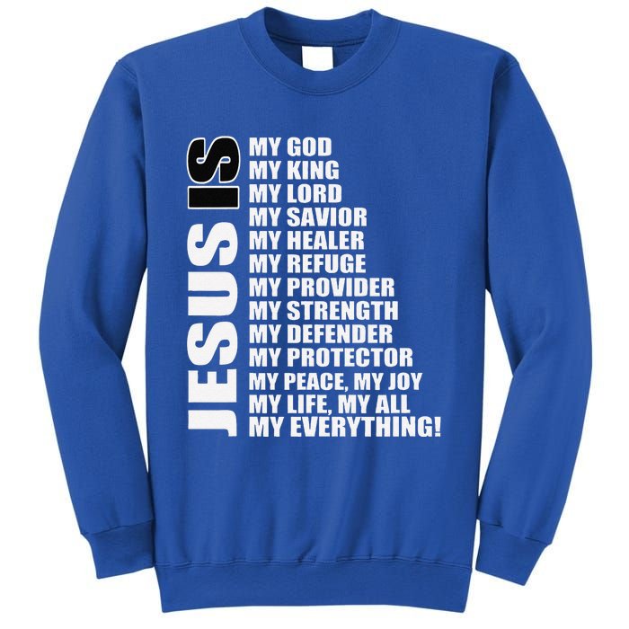 Christian Gospel And Bible Phrase For Our Lord Jesus Sweatshirt