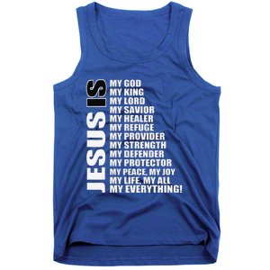 Christian Gospel And Bible Phrase For Our Lord Jesus Tank Top