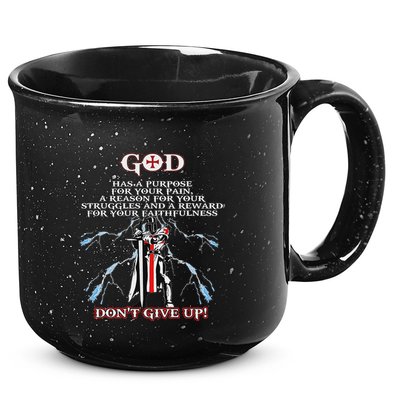 Christian Gospel And Bible Phrase For Our Lord Jesus 15oz Campfire Ceramic Mug