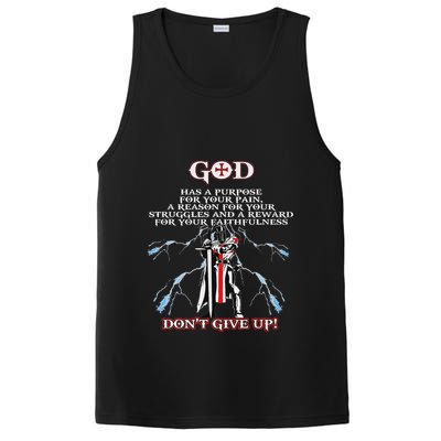 Christian Gospel And Bible Phrase For Our Lord Jesus PosiCharge Competitor Tank